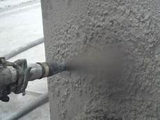 Spraying Concrete Pump