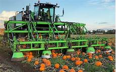 Pumpkin Harvester Machine